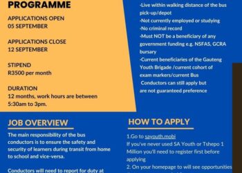 Gauteng bus conductors