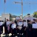 Magistrates protest outside Parliament | GroundUp