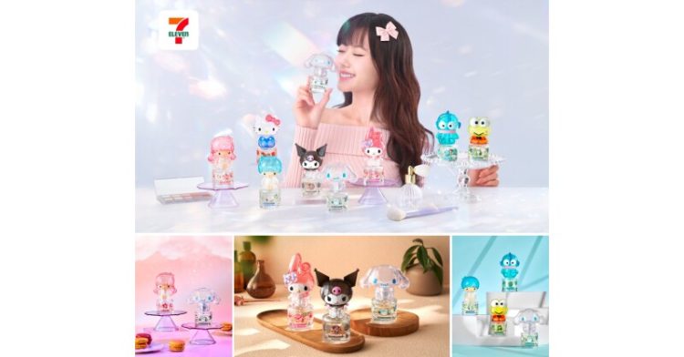 7-Eleven unveils the first-ever Sanrio characters “Unbox Your Perfume” collection